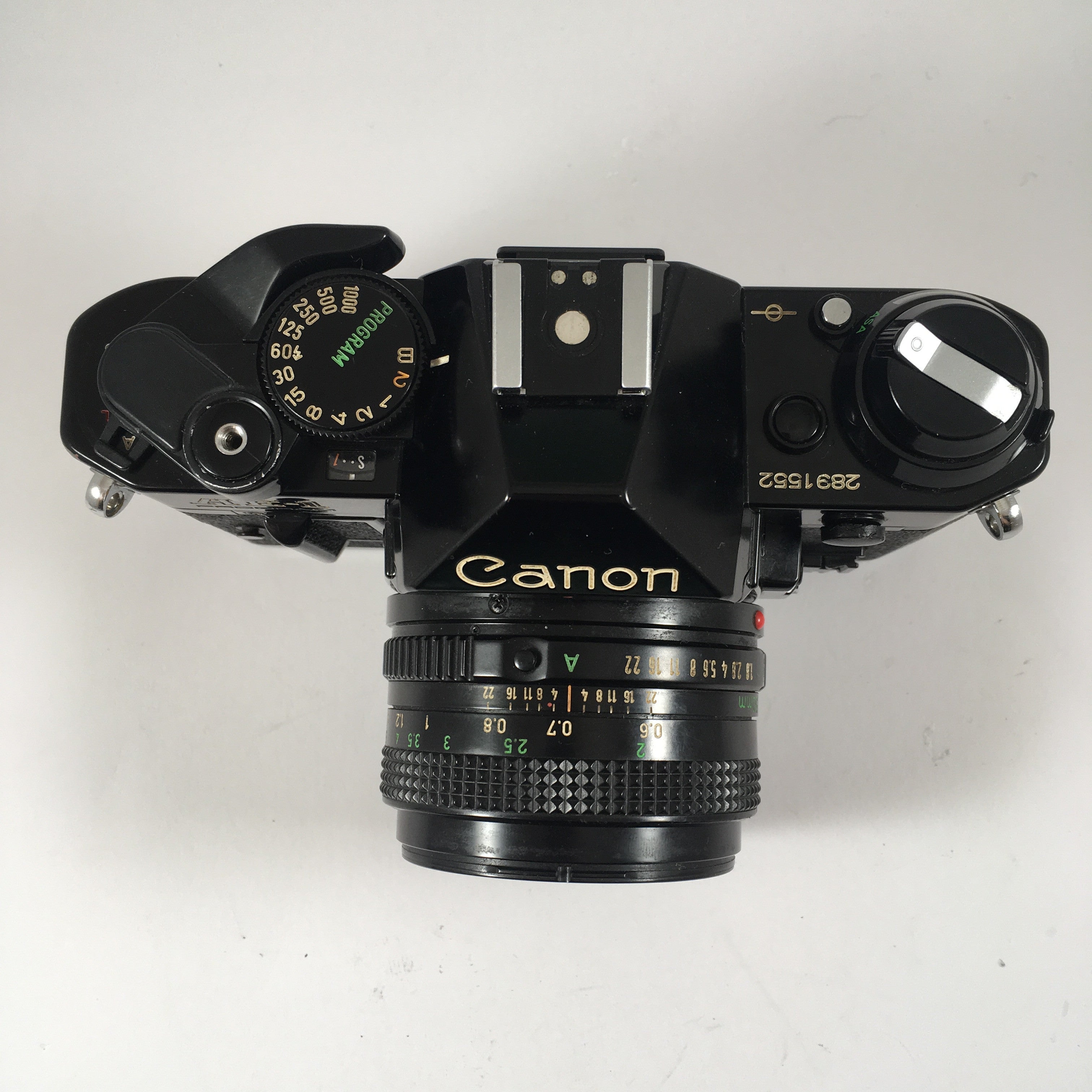 Canon AE-1 Program Black & 50mm 1.8