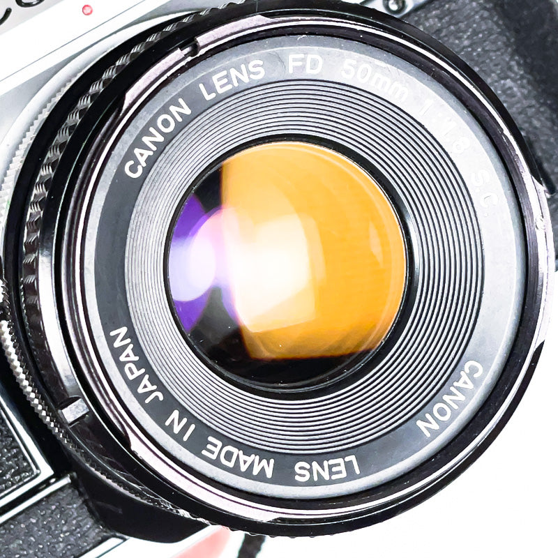 canon ae1 program reflex appareil photo argentique film pellicule 50mm 1.8 S.C fd 135 35mm 24x36