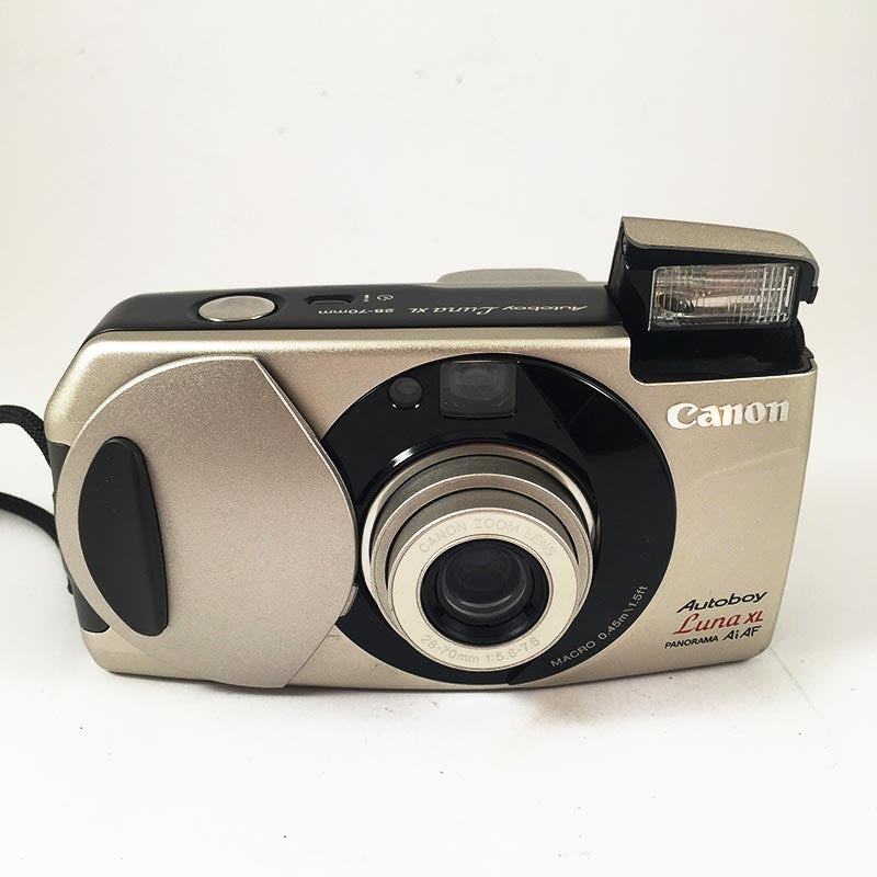 Canon XL Autoboy Luna panorama ai 28-70mm appareil argentique compact 35mm vintage