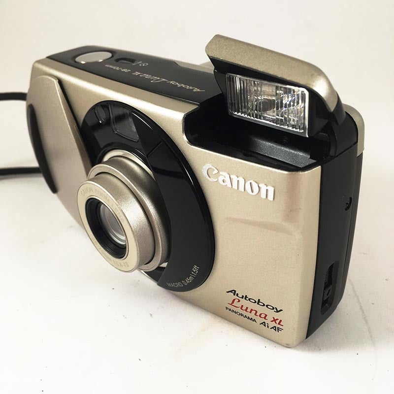 Canon XL Autoboy Luna panorama ai 28-70mm appareil argentique compact 35mm vintage