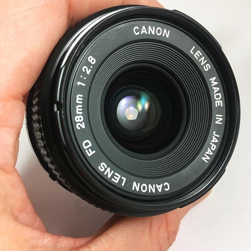 Canon AV-1 & 28mm 2.8