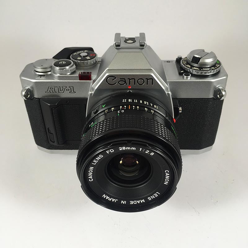 Canon AV-1 & 28mm 2.8