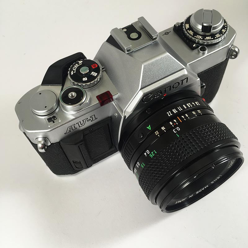 Canon AV-1 & 28mm 2.8