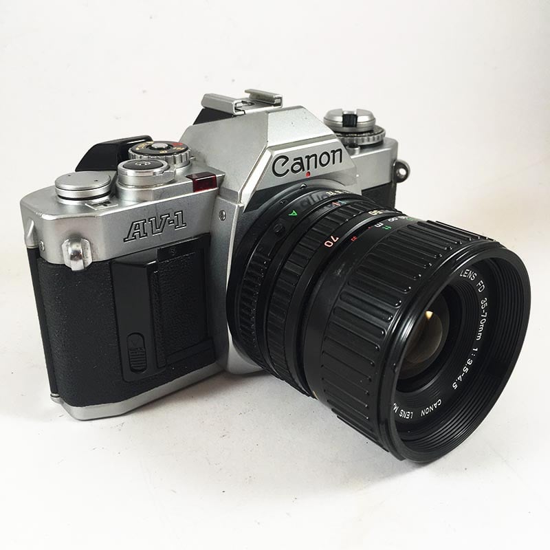 Canon AV-1 & 35-70mm 3.5-4.5