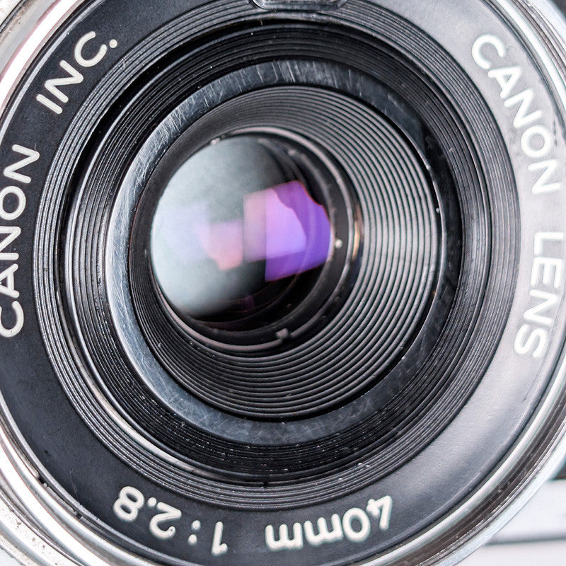 Canon Canonet 28 & 40mm 2.8