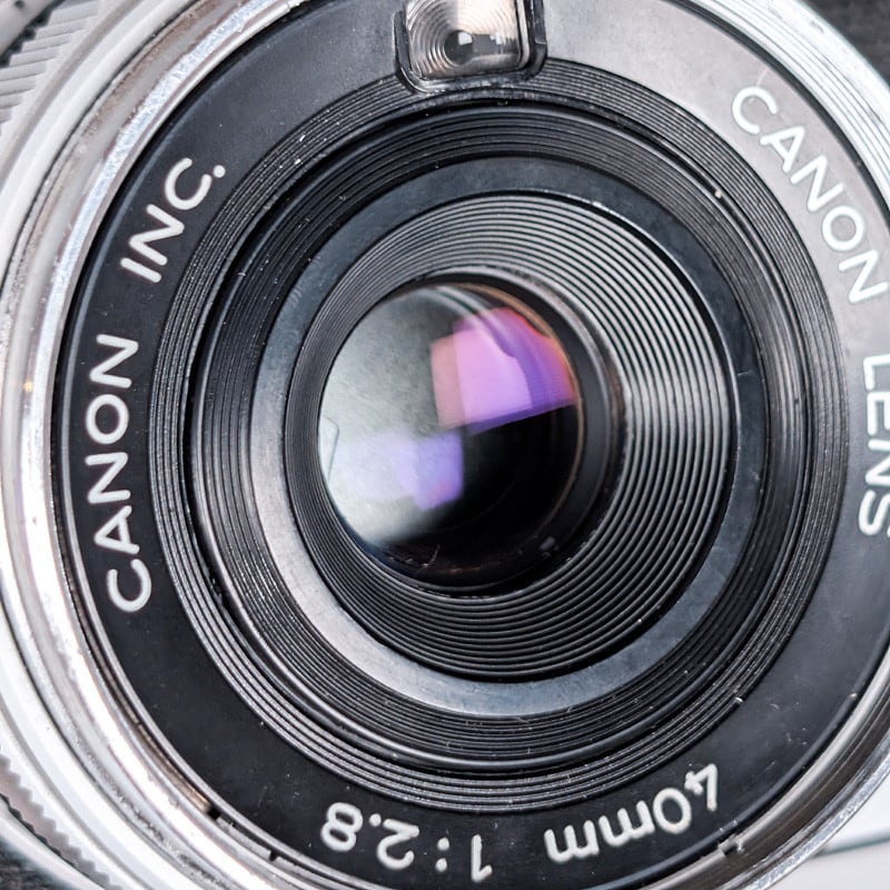 Canon Canonet 28 & 40mm 2.8