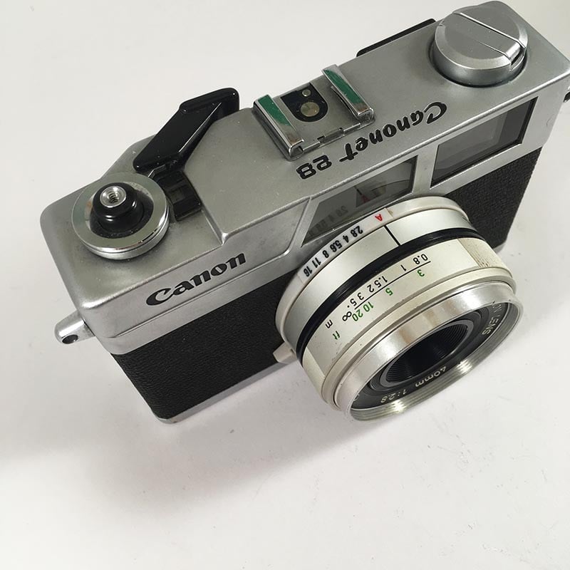 Canon Canonet 28 & 40mm 2.8