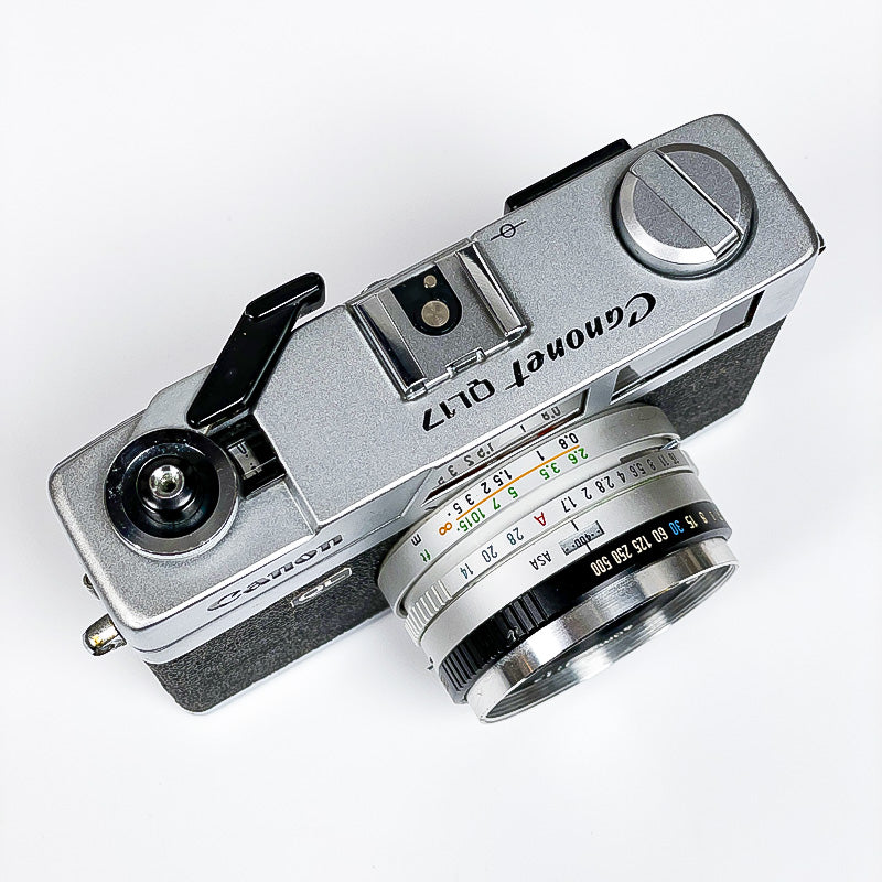 canon canonet QL 17 40mm compact télémètre rangefinder ancien vintage photo photographie pellicule film argentique 135 35mm 24x36