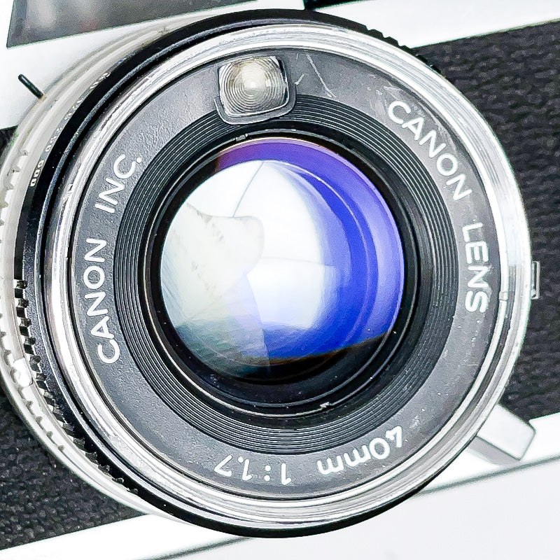 canon canonet QL 17 GIII 40mm compact télémètre rangefinder ancien vintage photo photographie pellicule film argentique 135 35mm 24x36