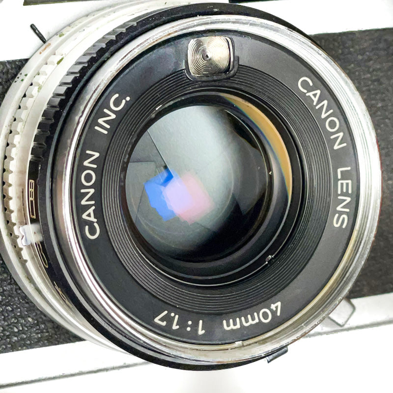 canon canonet QL 17 GIII 40mm compact télémètre rangefinder ancien vintage photo photographie pellicule film argentique 135 35mm 24x36 platy