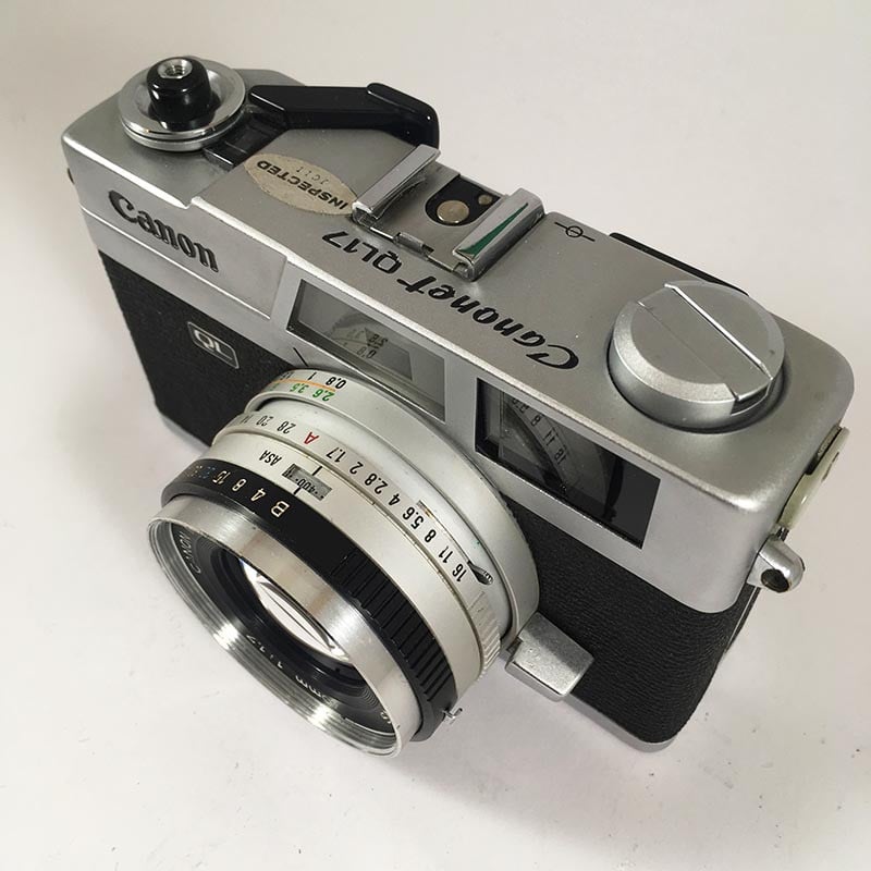 Canon Canonet QL17 & 40mm 1.7