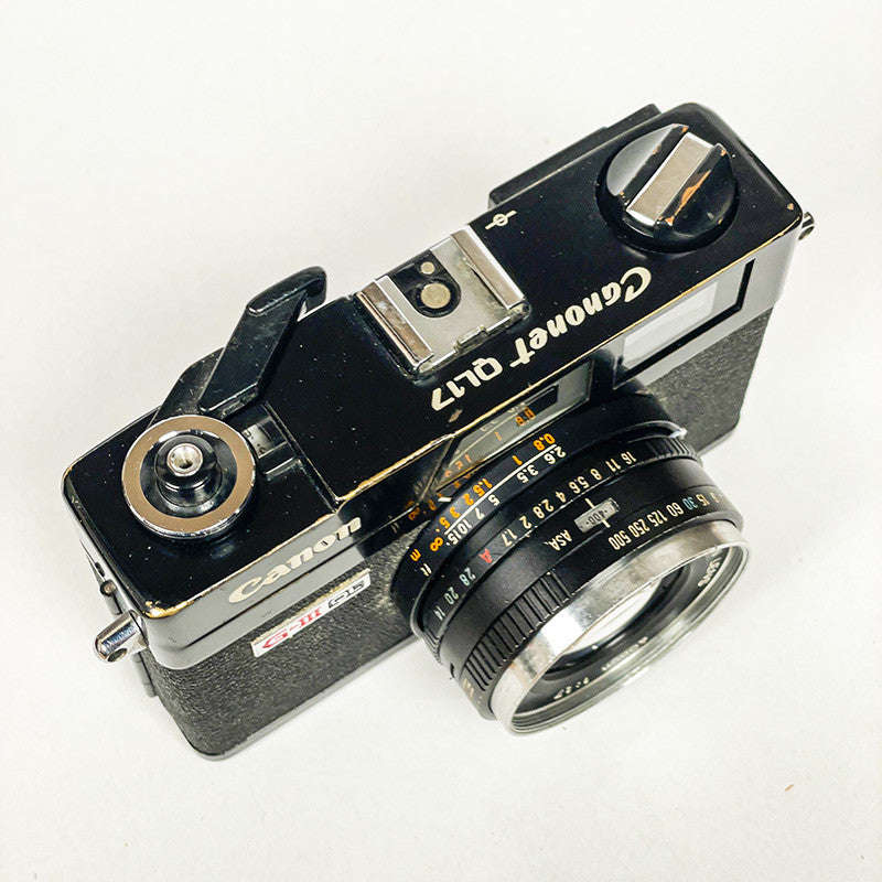 Canon Canonet QL17 GIII Noir & 40mm 1.7