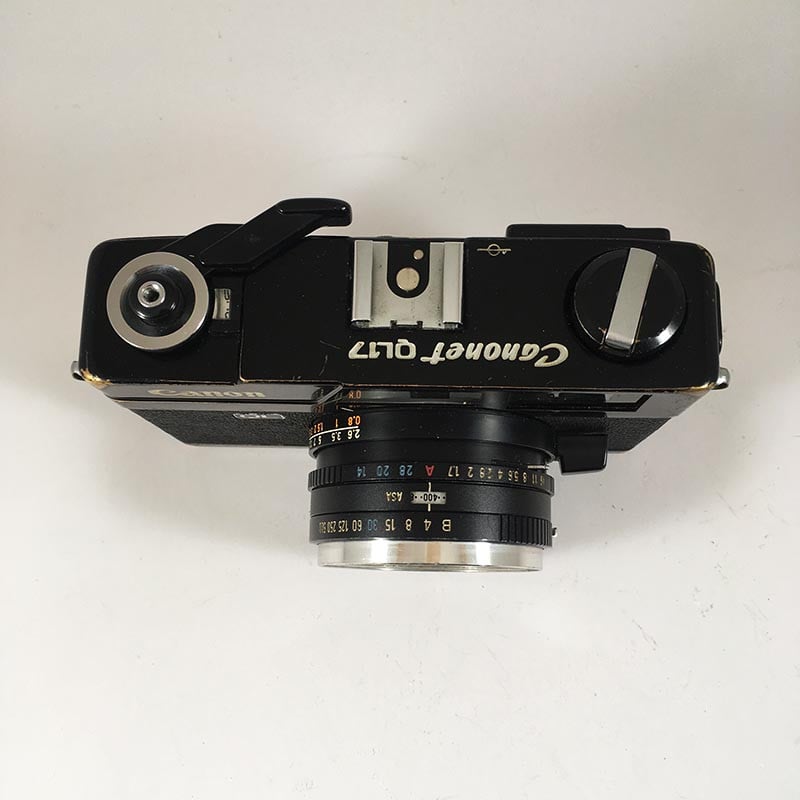 Canon Canonet QL17 Noir & 40mm 1.7