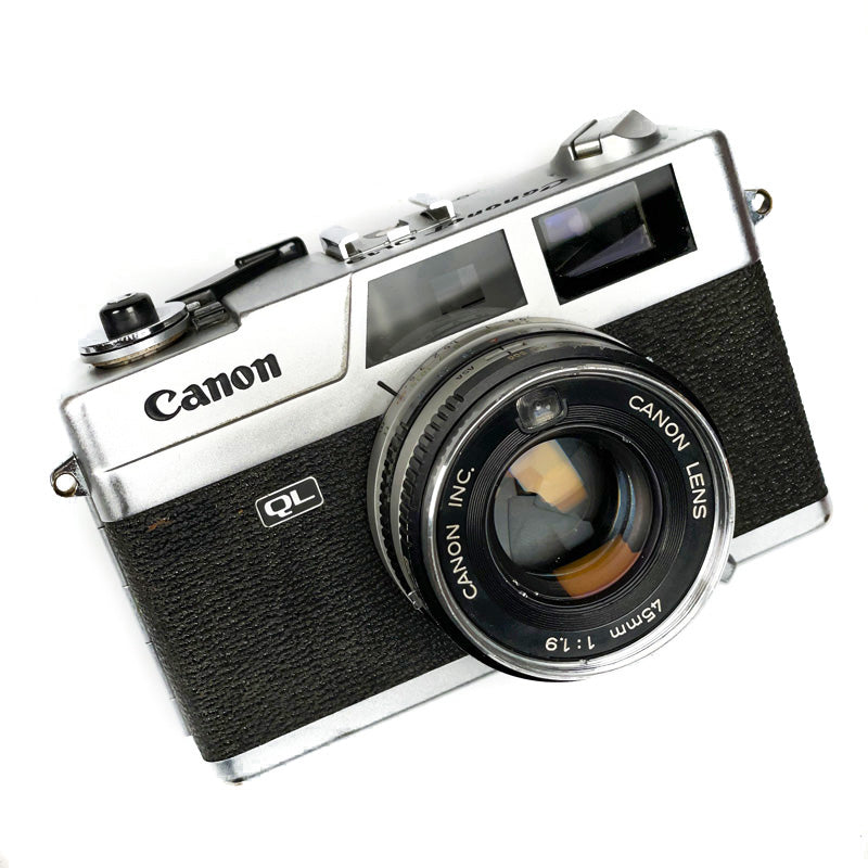 Canon Canonet ql19 45mm 19 ancien vintage appareil photo argentique compact télémètre pellicule argentique film 135 35mm 24x36 platy