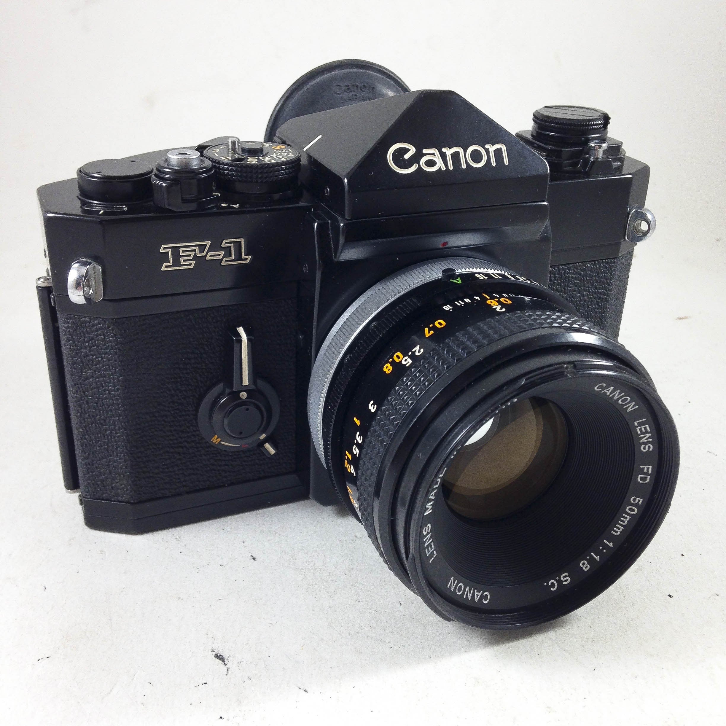 Canon F-1 & 50mm 1:1.8