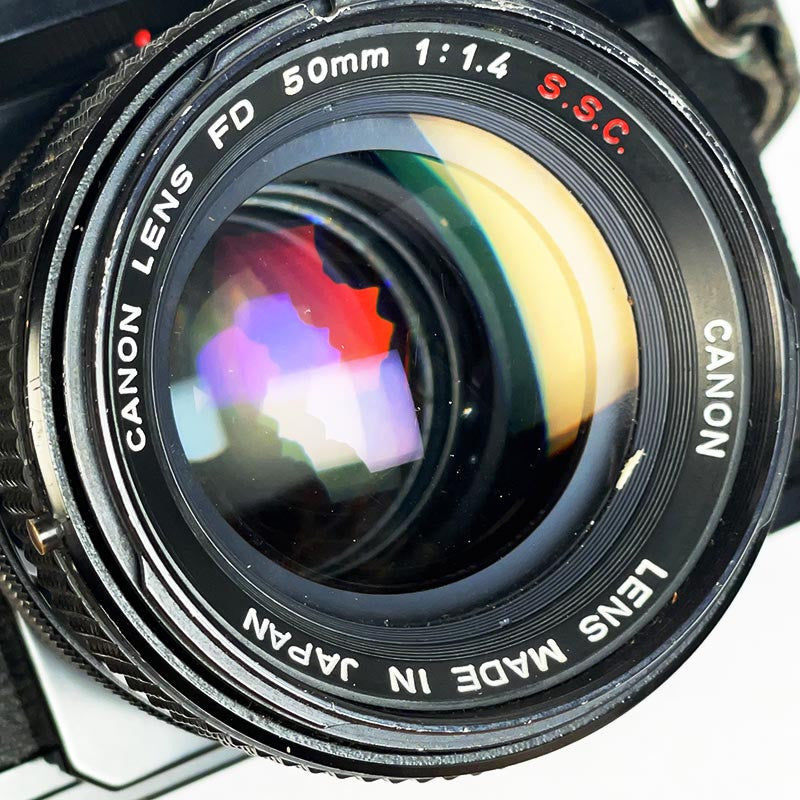 Canon F-1 & 50mm 1.4 S.S.C