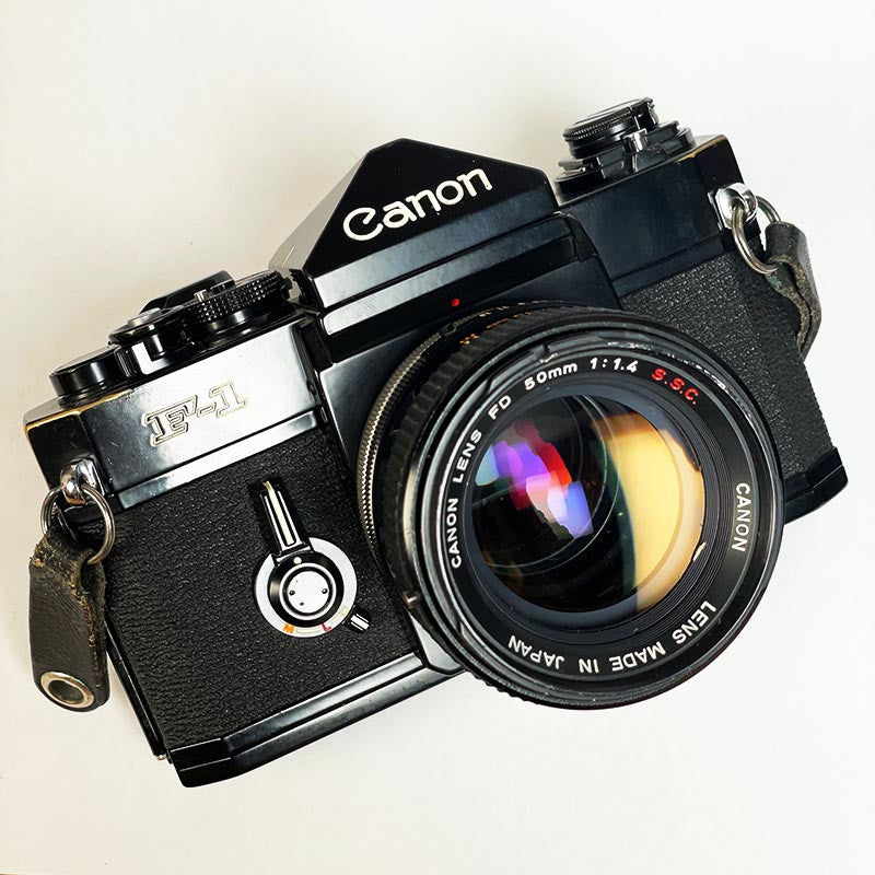 Canon F-1 & 50mm 1.4 S.S.C