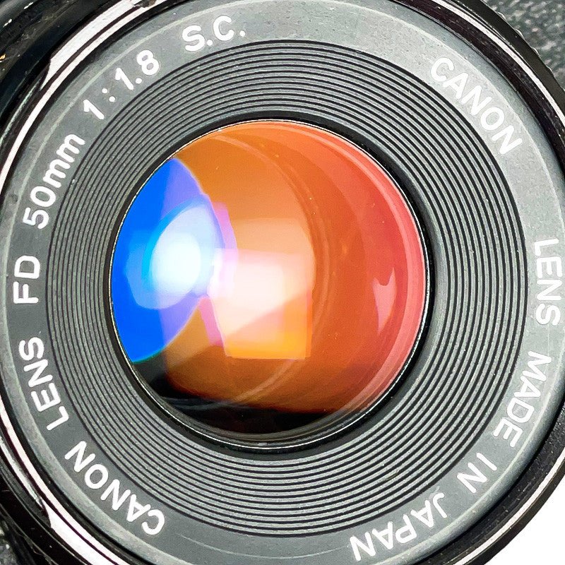 Canon FD 50mm 1.8 S.C.