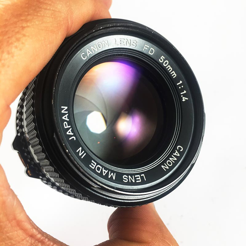 Canon FD New 50mm 1.4 Box