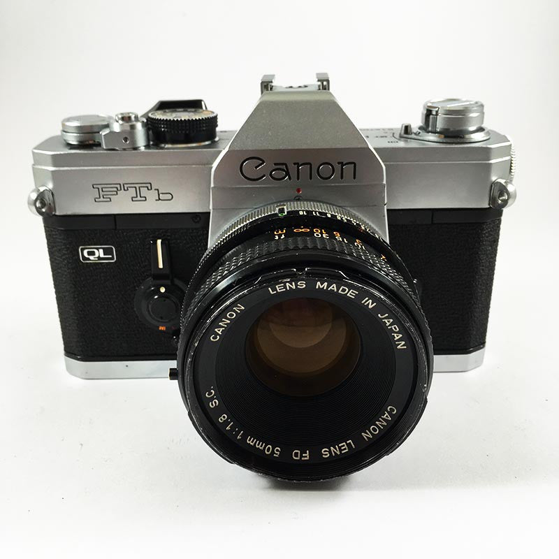Canon FTb QL & FD 50mm 1.8