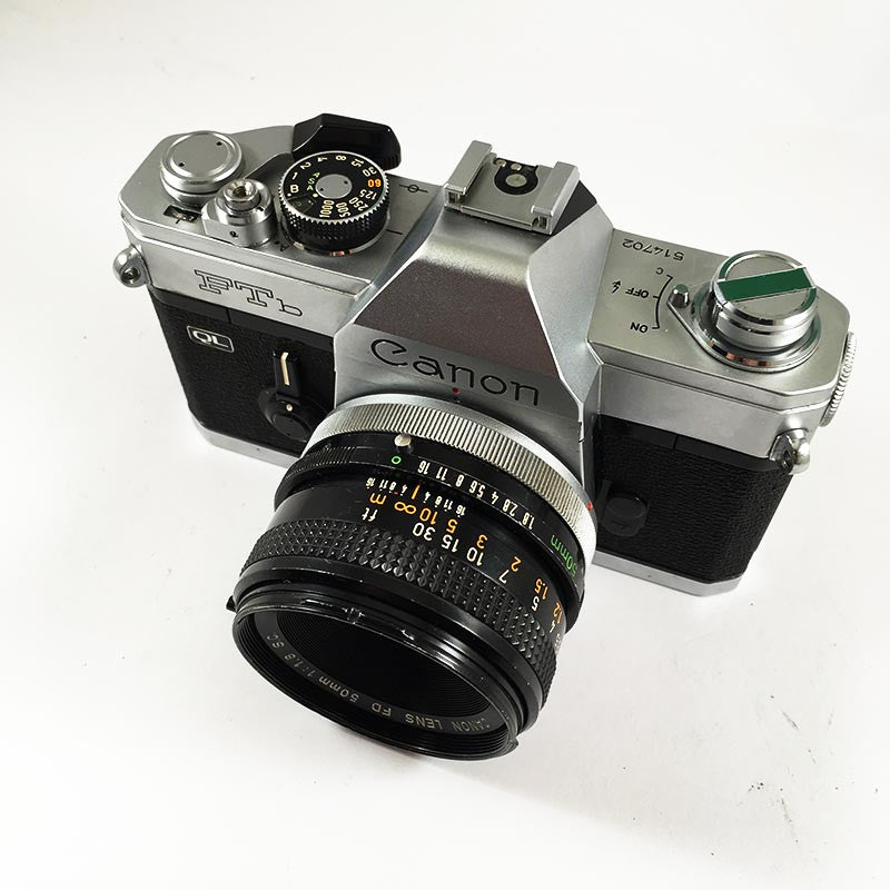 Canon FTb QL & FD 50mm 1.8