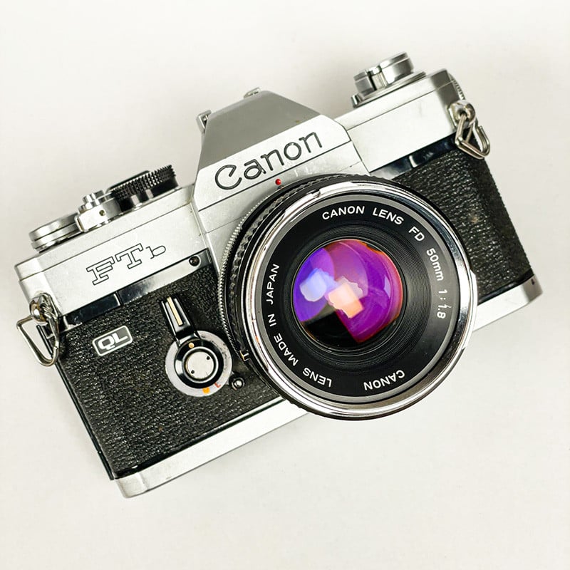 Canon FTb QL & FD 50mm 1.8 S.C