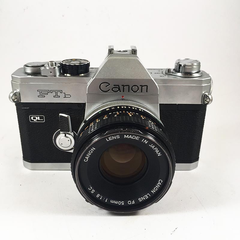 Canon FTb QL & FD 50mm 1.8