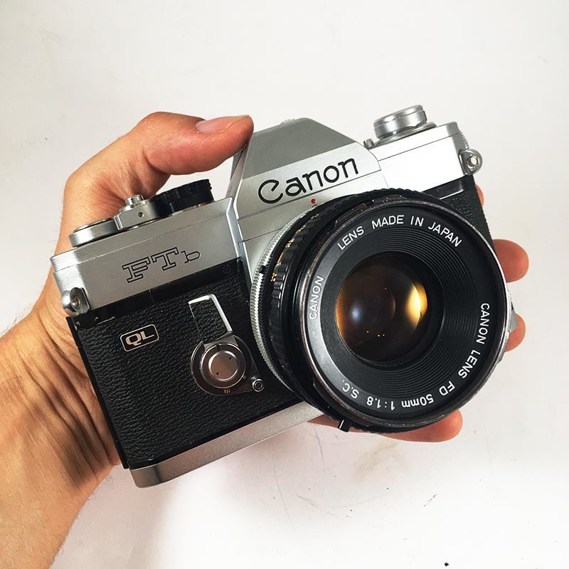 Canon FTb QL & FD 50mm 1.8