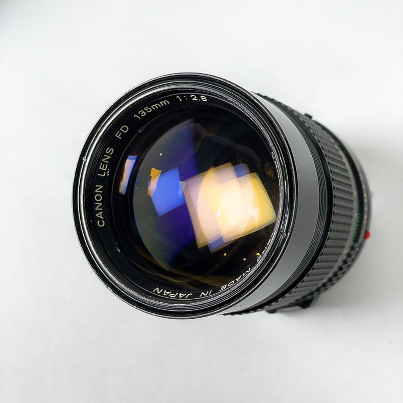 Canon New FD 135mm 2.8