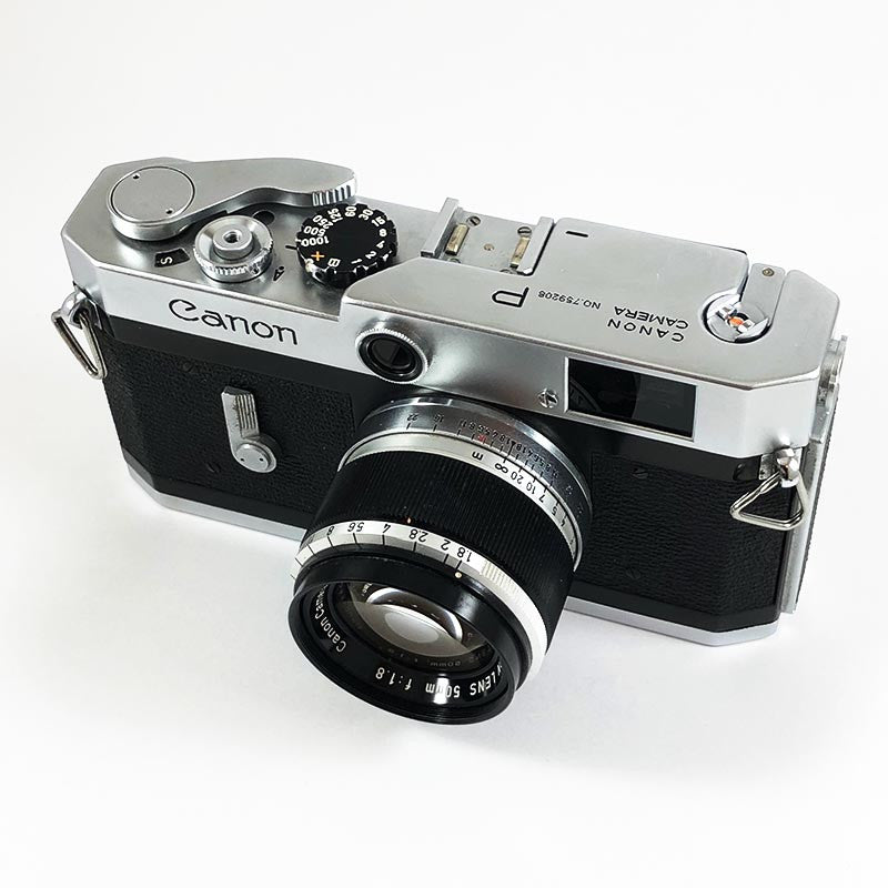 Canon P & 50mm 1.8 & Cellule