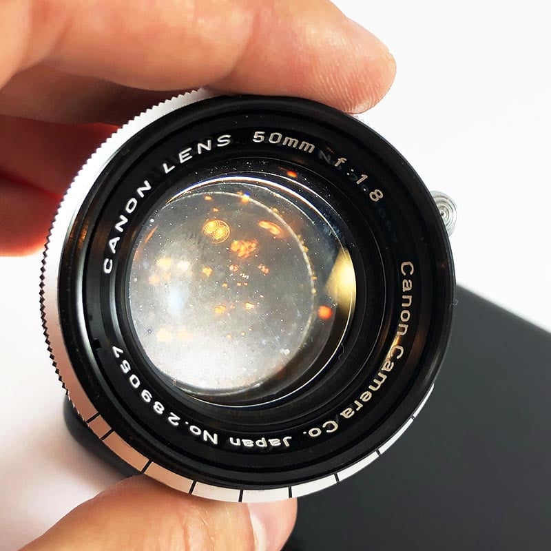 Canon P & 50mm 1.8 & Cellule