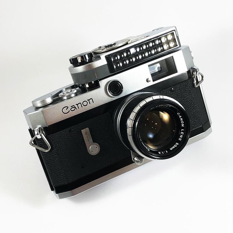 Canon P & 50mm 1.8 & Cellule