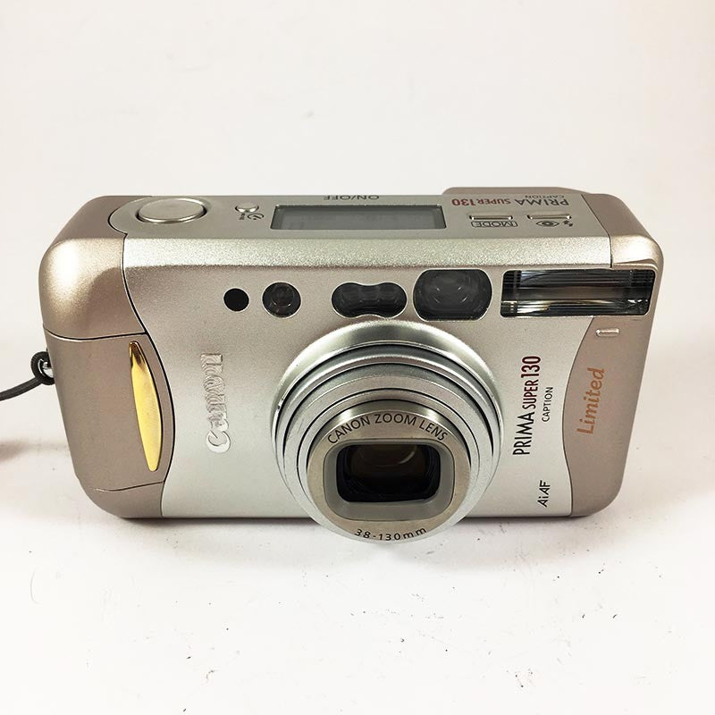 Canon Prima Super 130 appareil argentique compact 35mm 38-130mm vintage