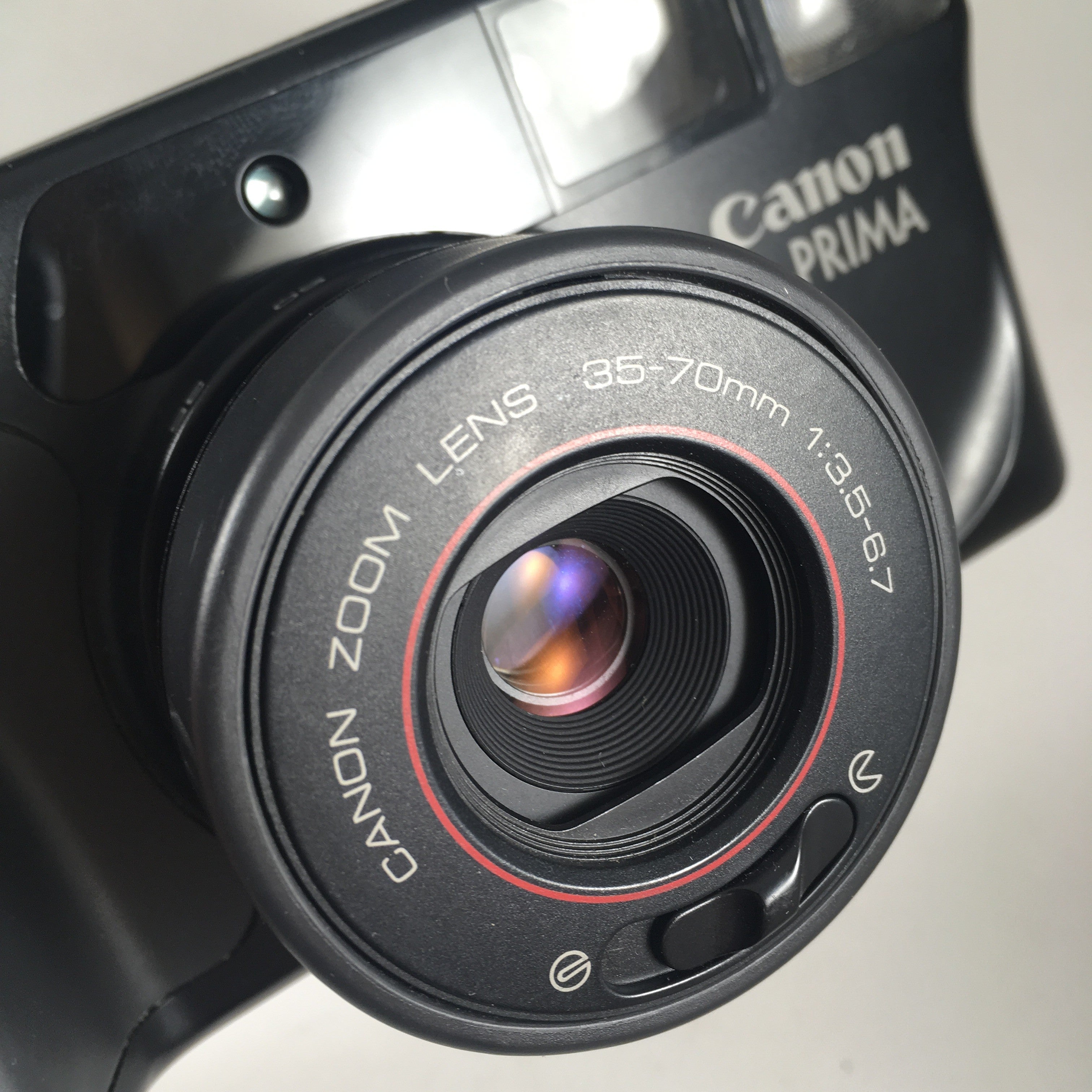 Canon Prima Zoom appareil argentique compact 35mm 35-70mm vintage