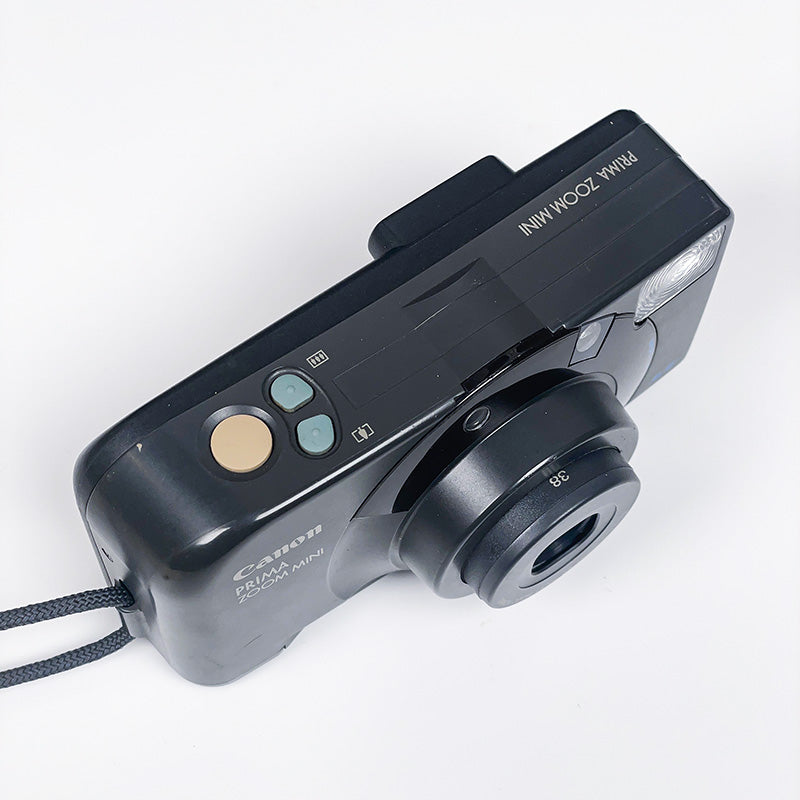 canon prima zoom mini appareil argentique pellicule film ancien vintage photo 38mm 76mm 24x36 135 35mm