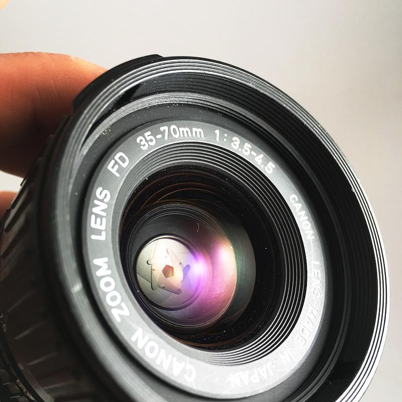 Canon T50 & 35-70mm 3.5-4.5 Macro