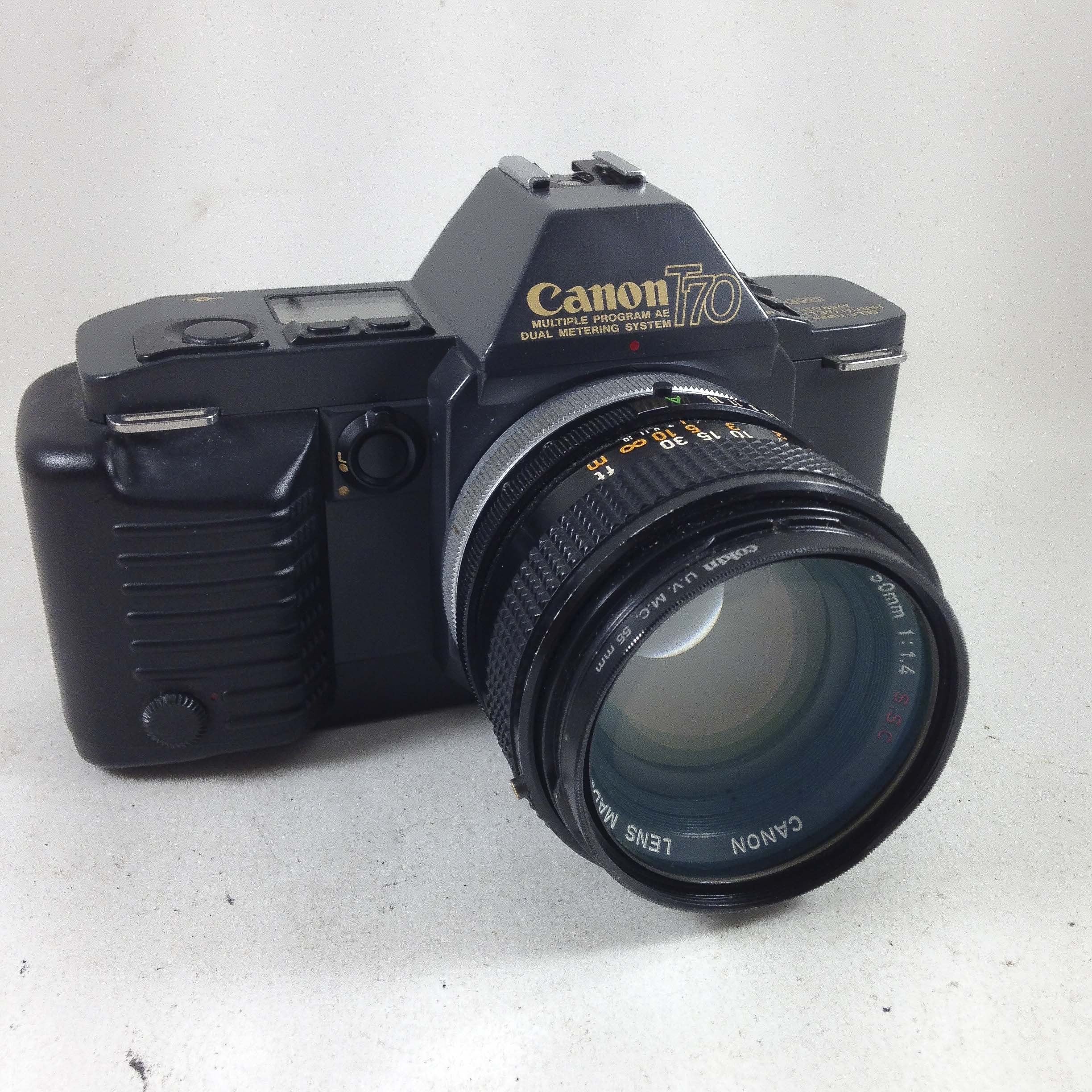 Canon T70 & 50mm 1.4 SSC