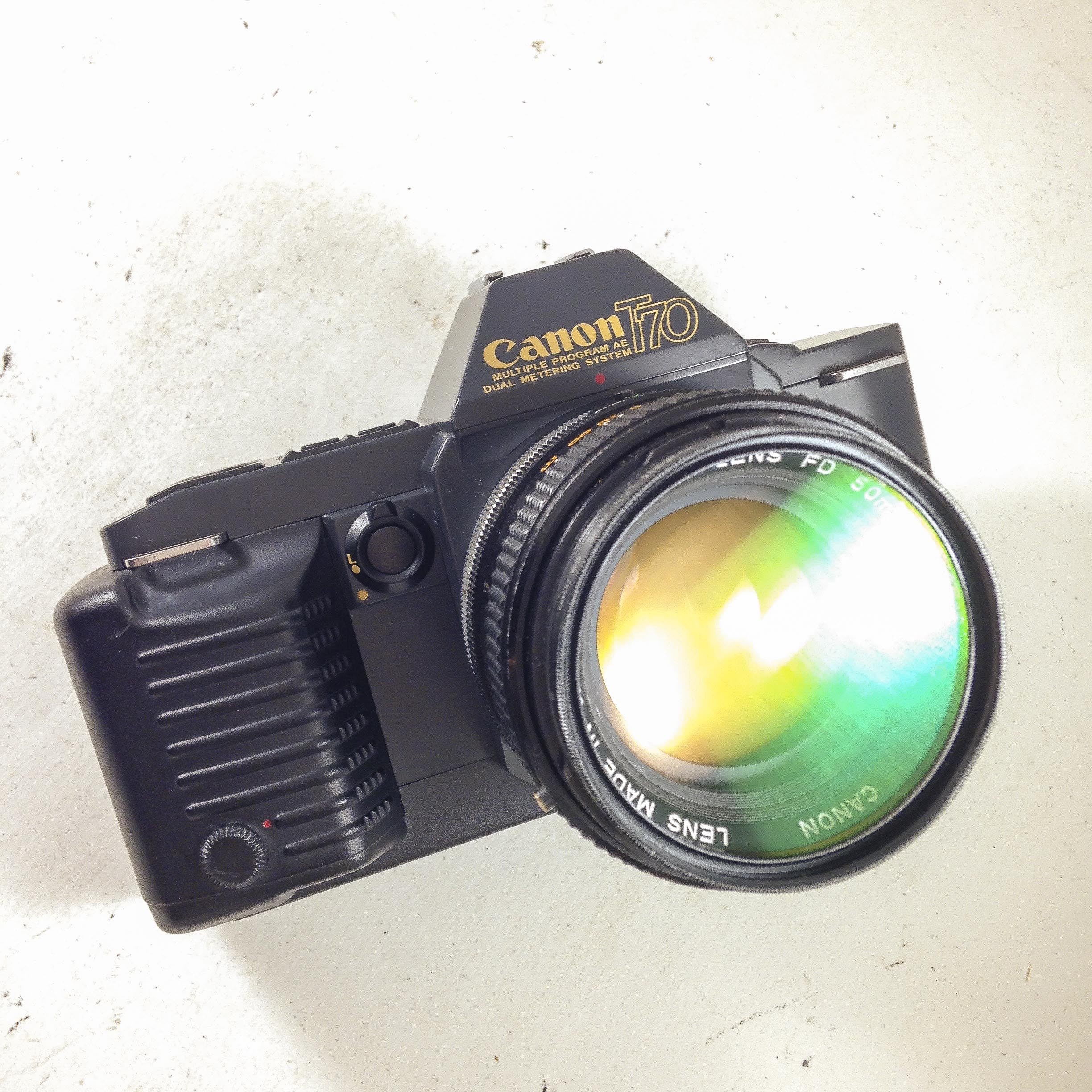 Canon T70 & 50mm 1.4 SSC