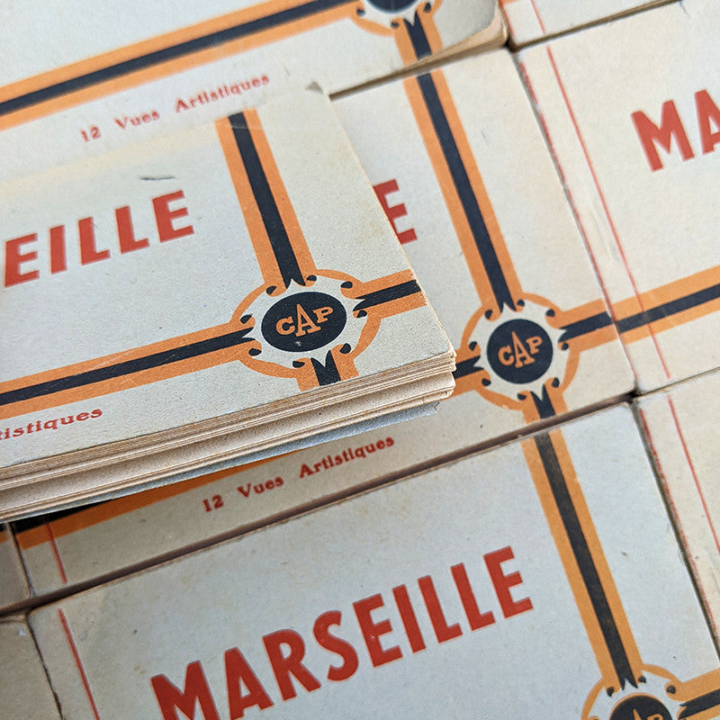 carnets vue touristiques photos cartes postales ancien vintage papier carton collection ville tourisme 1920