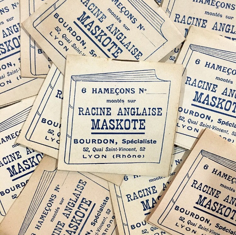Carnet de 6 Sachets Maskote 1930