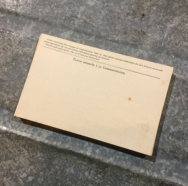 carte postale correspondance des armées de la république alliés guerre 1914 1918 1