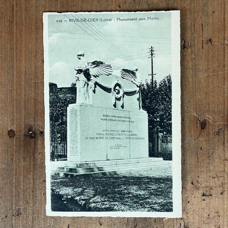 Carte Postale Rive de Gier 1920