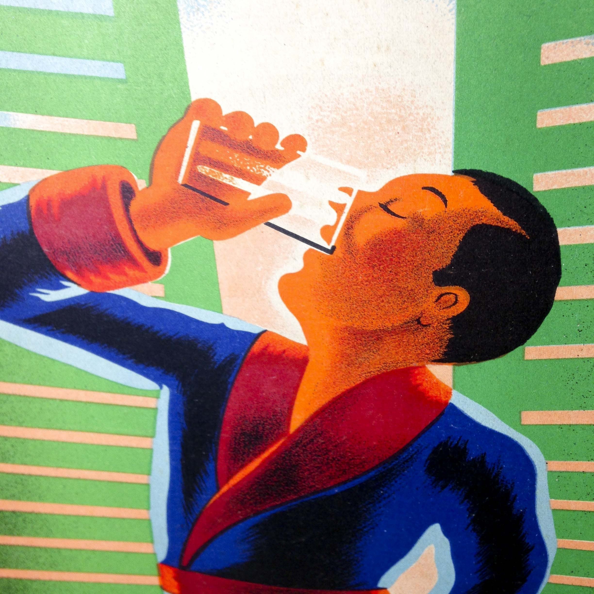 Carton Publicitaire Vittel 1930 N°1