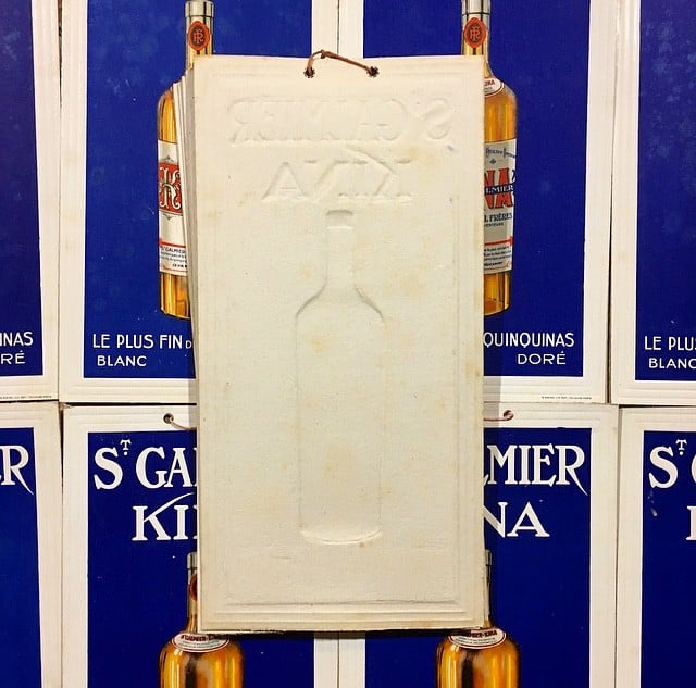 carton publicitaire ancien st galmier quinquina kina 1930 bistrot bar ravel frères codec