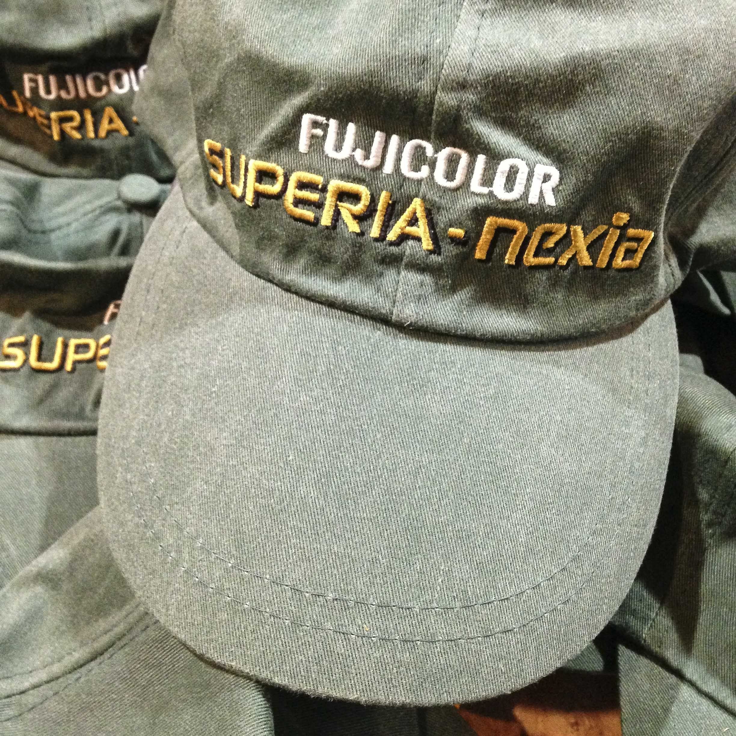 casquette fuji fujifilm fujicolor superia nexia ancien vintage textile goodies magasin photo 1990