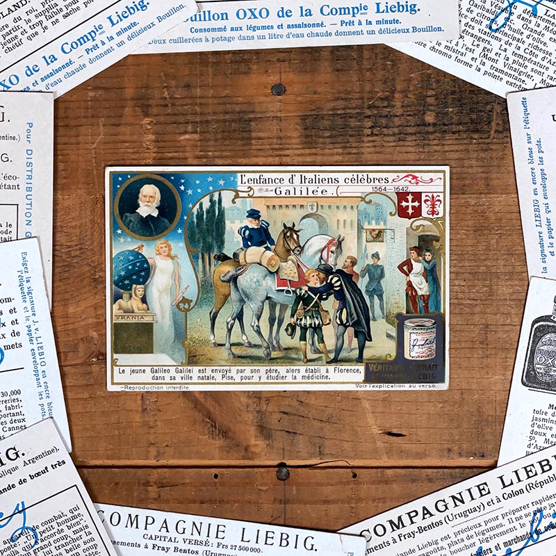 image chromo ancienne illustration vintage liebig extrait 1900 1890 1910 collection Foires et Marchés