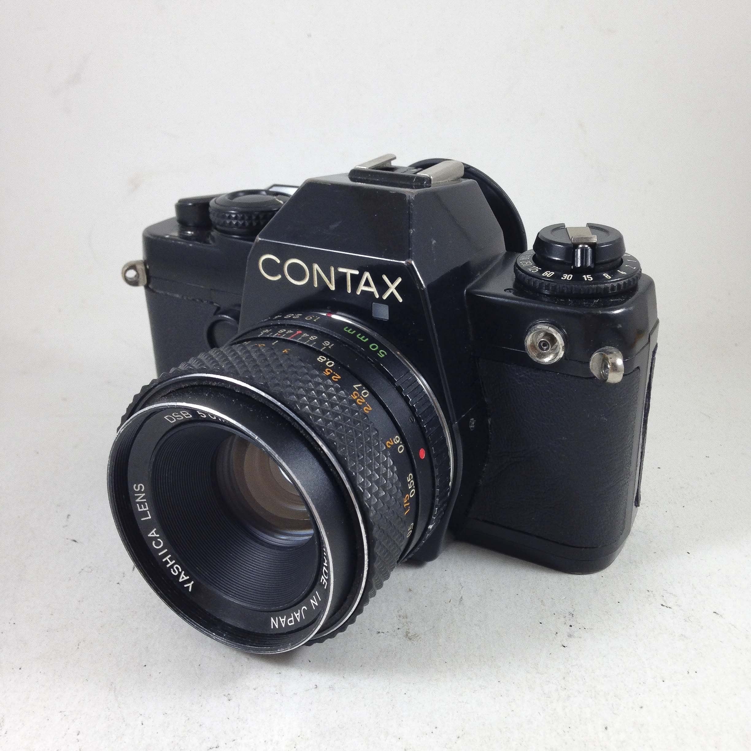 Contax 139 Quartz & Yashica DSB 50mm 1.9