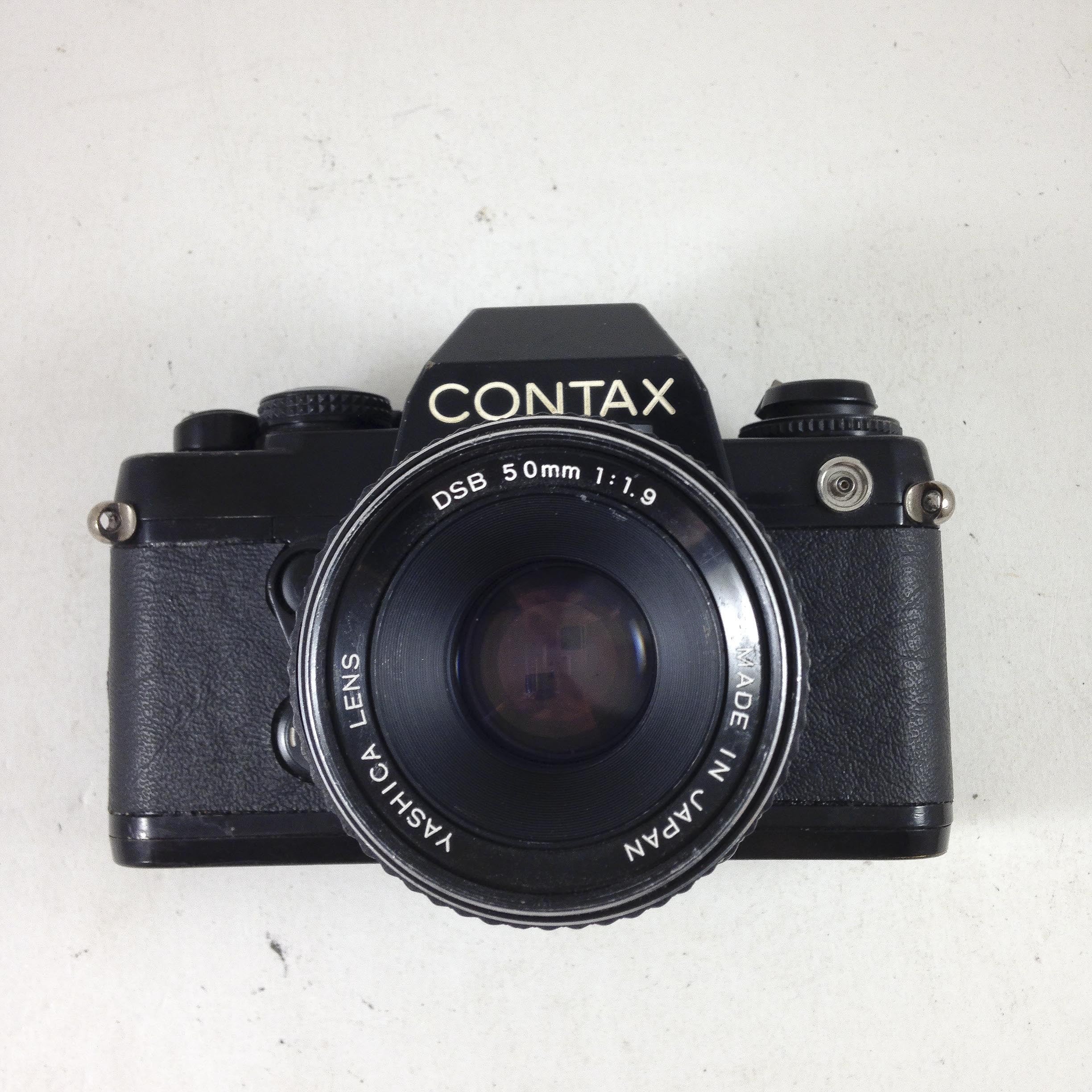 Contax 139 Quartz & Yashica DSB 50mm 1.9