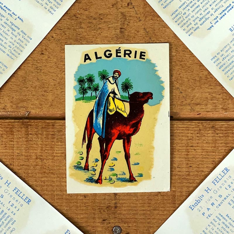 Décalcomanie Algérie 1960