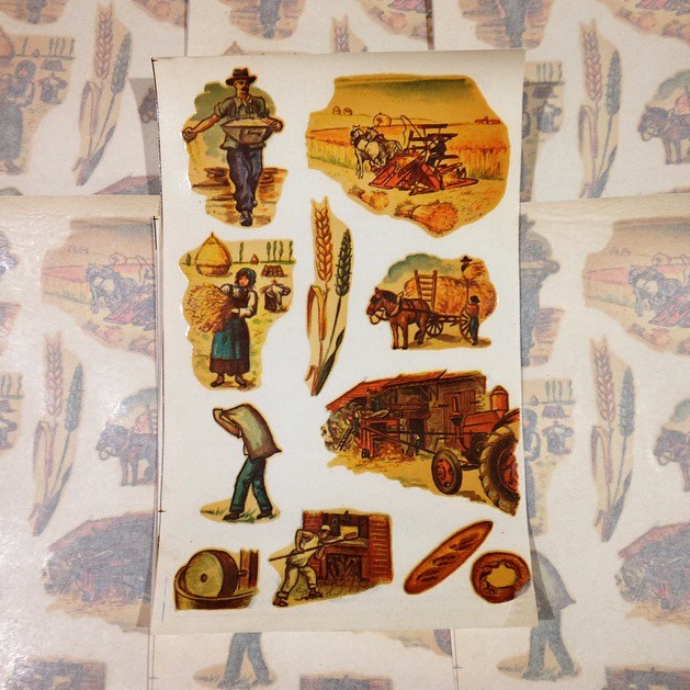 Wheat Decal No. 69
